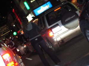 Downtown Toronto after Leafs won the Quarter Finals 34.JPG